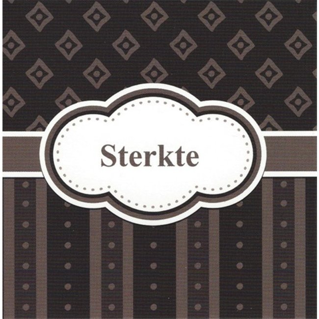 Carte de voeux 'Sterkte'