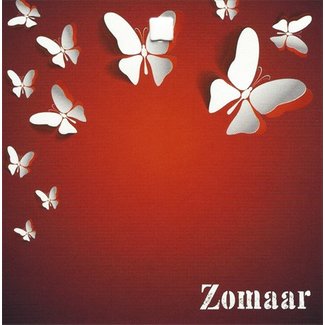 Carte de voeux 'Zomaar' (7x7cm)