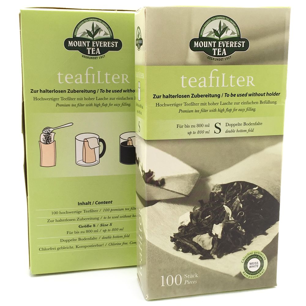Paper tea filter (100x) Leonidas Online Shop Gistel (BE)