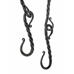 Kettle hook with multiple hooks, 58 cm