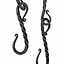 Kettle hook with multiple hooks, 58 cm