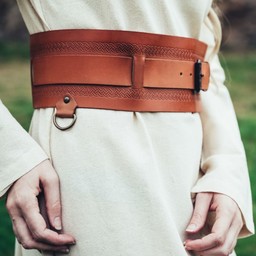 Viking belt Sigrid, light brown