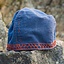 Embroidered Viking hat Ulf, blue
