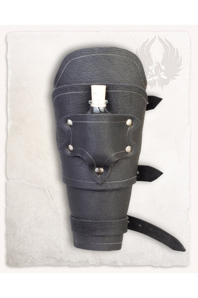 Geralt bottle vambrace, brown, right