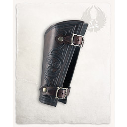 Vambrace Artemis S brown, per piece