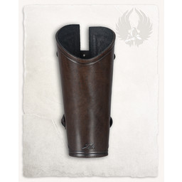 Vambrace Artemis brown L, per piece