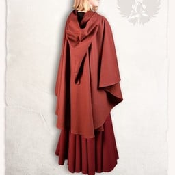 Medieval cape Kim, red