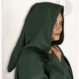 Medieval cape Kim, olive green