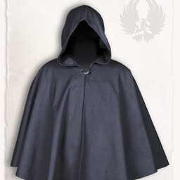 Medieval cape Kim, black