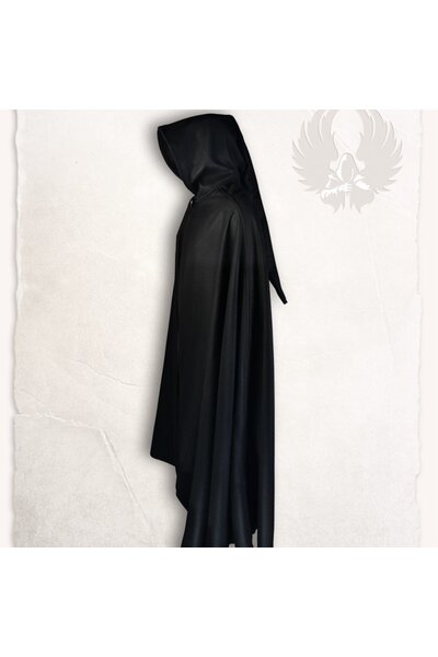 Gora wool cloak, black