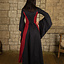 Medieval dress Stella, black-red