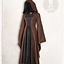 Medieval dress Ophelia, brown-black