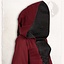 Medieval dress Ophelia, red-black