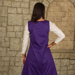 Medieval dress Leandra, purple