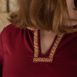 Medieval dress Heloise, red