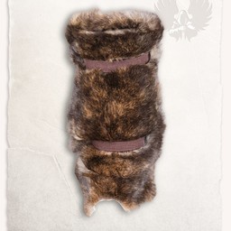 Fur vambrace Arthur, brown