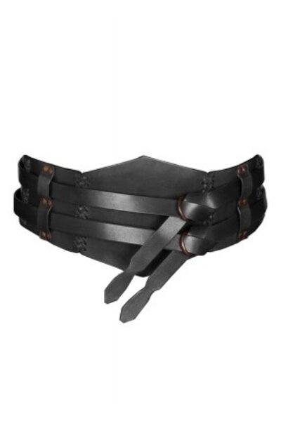 Medieval belt Elena, black