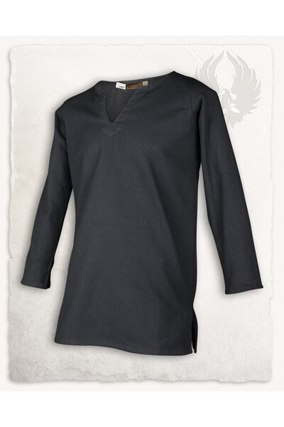 Viking tunic Tronde, black