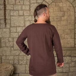 Viking tunic Tronde, brown