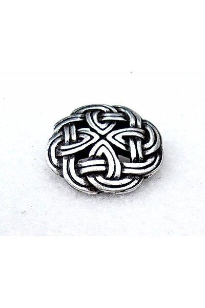 Celtic buttons Tara, set of 5 pieces, silvered
