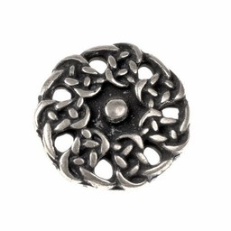 Early medieval buttons, set of 5 pieces, silvered