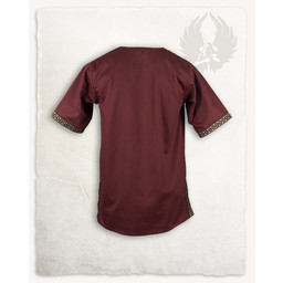 Medieval tunic Sigbert, red