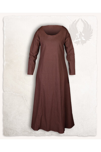 Viking dress Lenora, brown