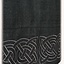 Hangeroc Alva herringbone motif black