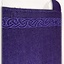 Hangeroc Alva herringbone motif lilac