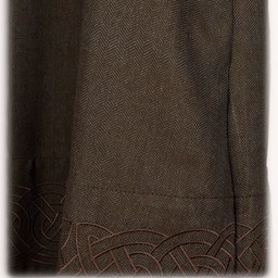 Hangeroc Alva herringbone motif brown