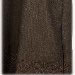 Hangeroc Alva herringbone motif brown