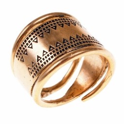 Viking ring Baltic bronze