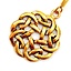 Celtic earrings knot, bronze