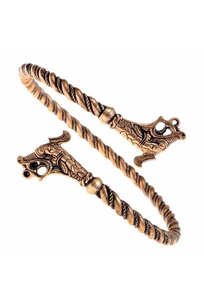 Viking upper arm bracelet Haithabu bronze
