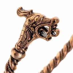 Viking upper arm bracelet Haithabu bronze