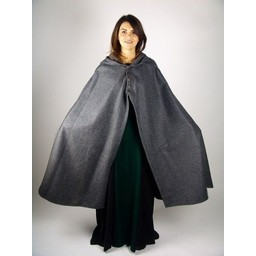 Wool cloak Catelin black