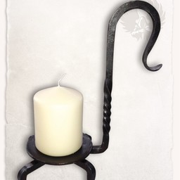 Hand-forged candle holder Gudrun