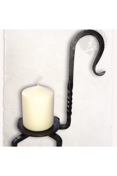 Hand-forged candle holder Gudrun