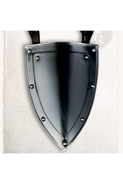 Belt shield Balthasar bronzed