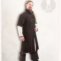 Leather gambeson Leopold brown