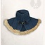 Gambeson collar Nimue wool blue