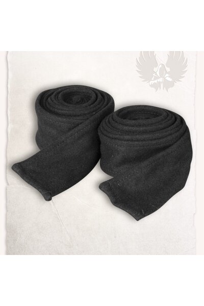 Arm wrappings Hamond wool black