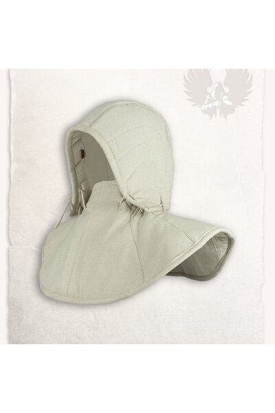 Gambeson hood and collar Aulber cream