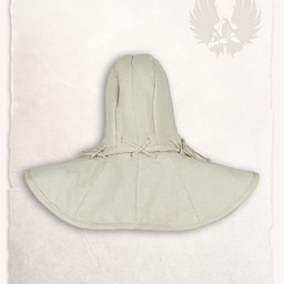 Gambeson hood and collar Aulber cream