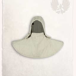 Gambeson hood and collar Aulber cream