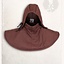 Gambeson hood and collar Aulber brown