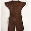 Suede leather gambeson Brandon brown