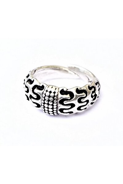 Viking ring Orupgaard, silvered