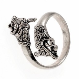 Viking ring Haithabu, silvered