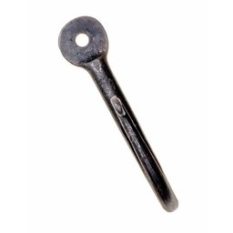 Hand-forged wall hook, L